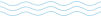 Blue wavy lines on a white background.